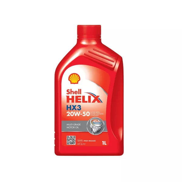 Acheter HUILE MOTEUR Shell Helix HX3 20W50 Multigrade (SL / CF) 1L