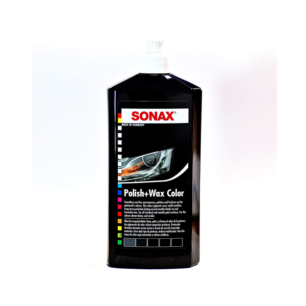 Sonax Color Polish and Wax - Black