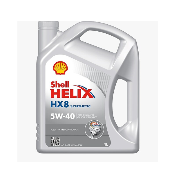 Shell Helix HX8 Synthetic 5W-40 4L