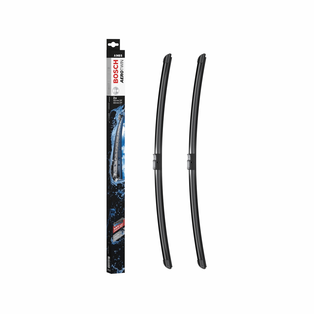 Bosch Wiper Blades Aerotwin - 26 - 26 in - A948S-Side Lock 22mm