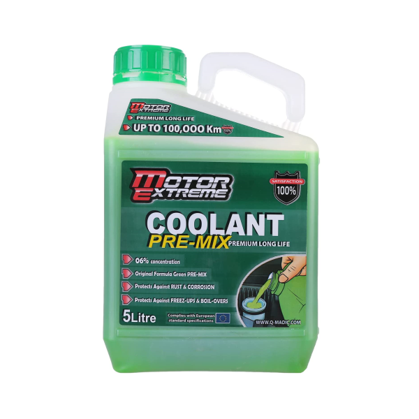 Motor Extreme Coolant Radiator Green Fluid 6% - 5L