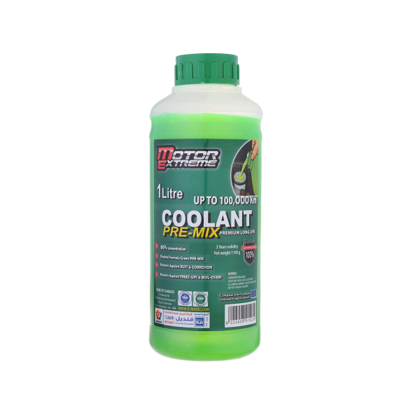 Motor Extreme Coolant Radiator Green Fluid 6% - 1L