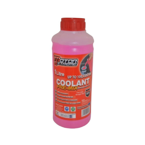 Motor Extreme Coolant Radiator Red Fluid 6% - 1L