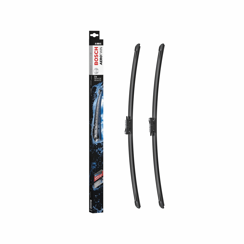 Bosch A099S Bosch Aerotwin Wiper blades / Flat blades set 650+650mm