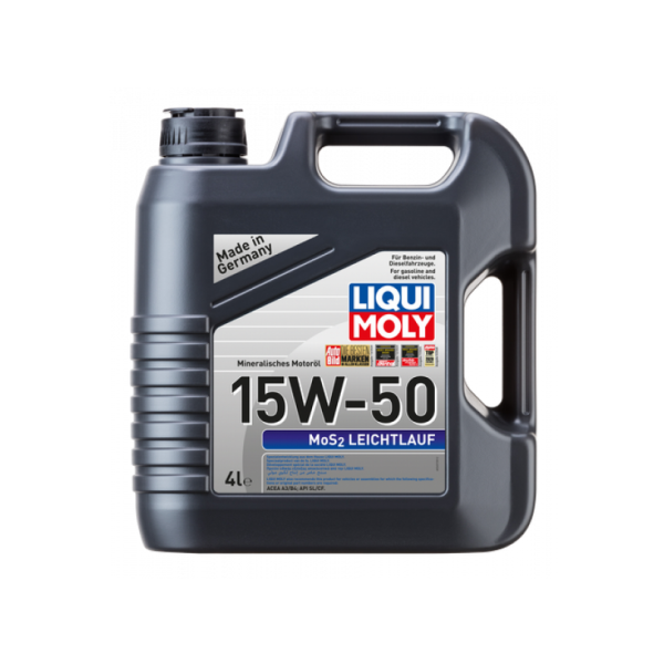 Liqui Moly SUPER LOW FRICTION MOTOR OIL MOS2 15W-50 4L