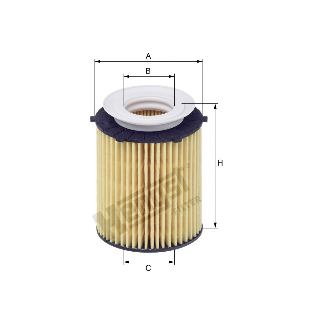 Hengst Oil Filter E818H D238