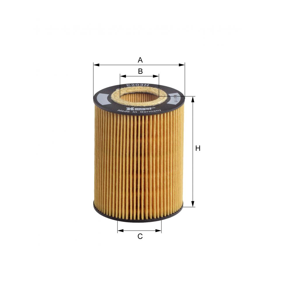 Hengst Oil Filter E203H D67