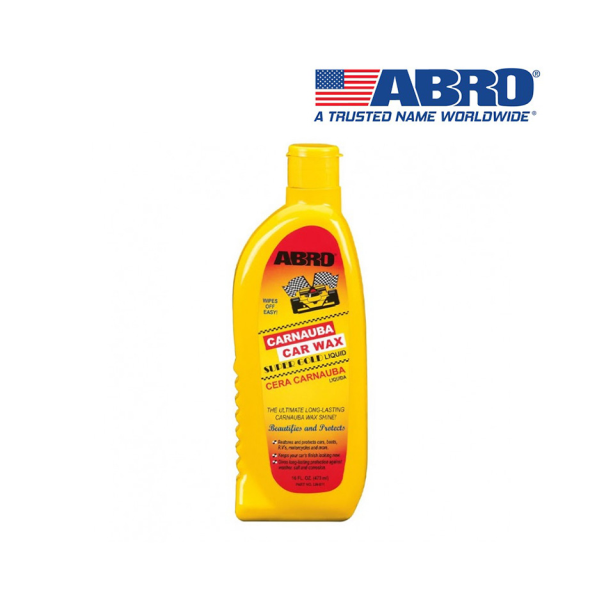 Abro Super Gold Liquid Carnauba Wax 473ml Original