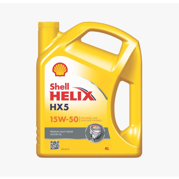 شل زيت HX5 15W-50 - 4L