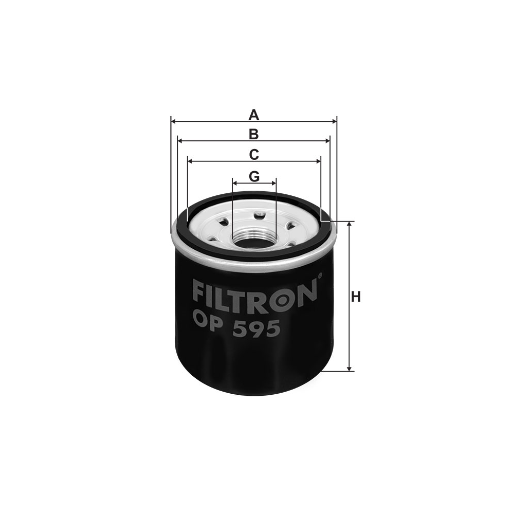 Filtron Oil Filter OP 595