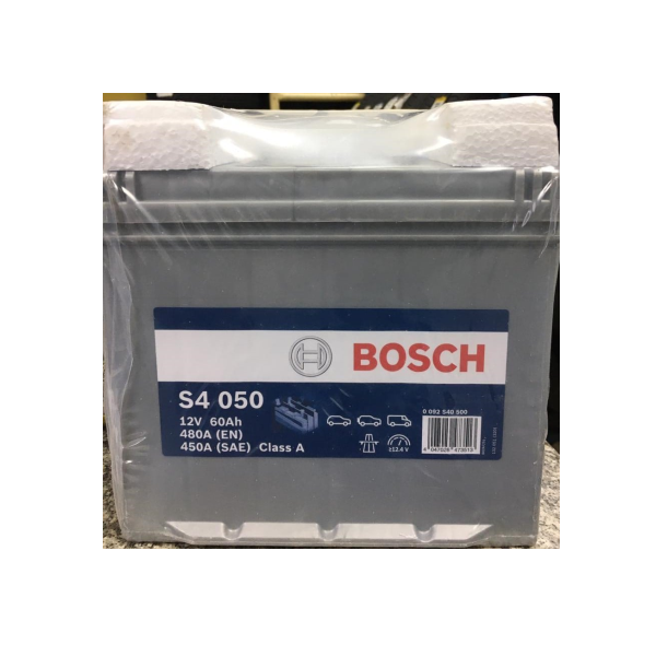 Bosch Car Battery - 60A/H - 480A - S4050