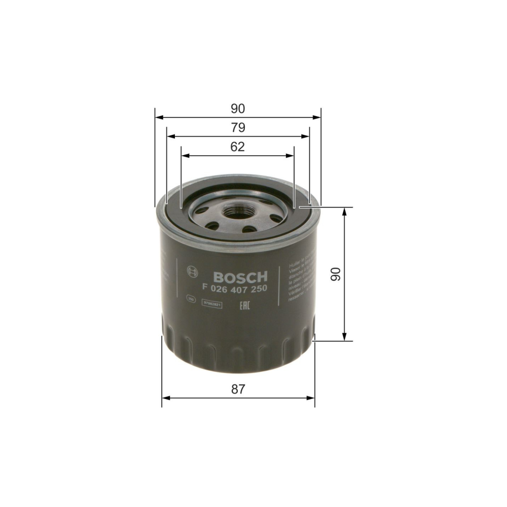 Bosch Oil filter P 2028