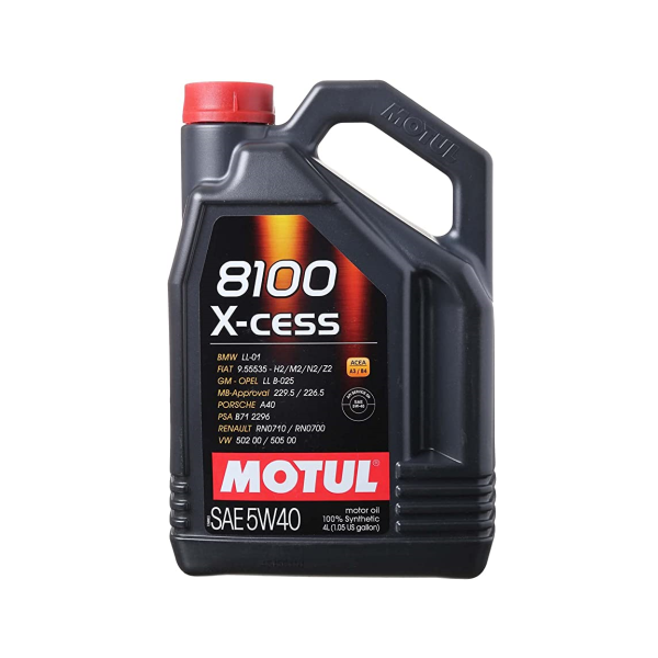 Motul 8100 X-CESS 4 Liters - 5W40