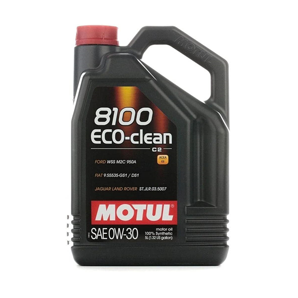 Motul 8100 ECO Clean 5 Liters - 0W30