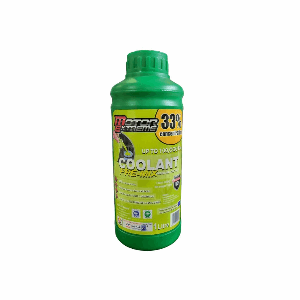 Motor Extreme Coolant Radiator Green Fluid 33% - 1L