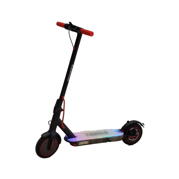 Kangle 3 Gears Electric Scooter with Led Ambient Lights, 350w, 36v7.8ah, Black