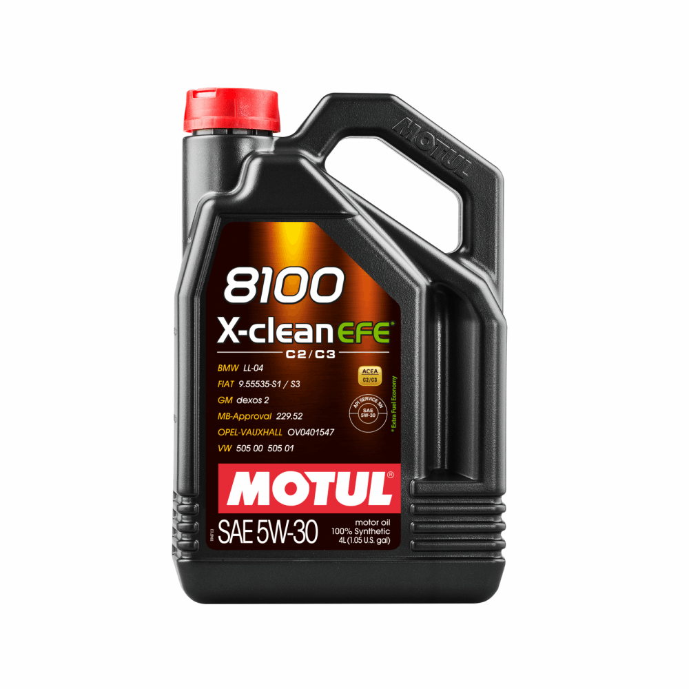 Motul 8100 X-CLEAN EFE 4 Liters 5W-30