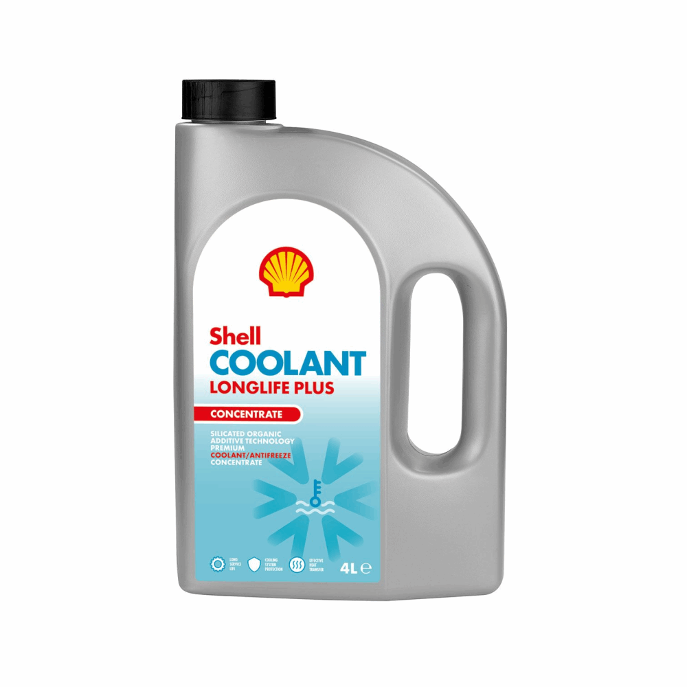 Shell Red Antifreeze Concentrate Longlife OAT Coolant 4 Litre 4L