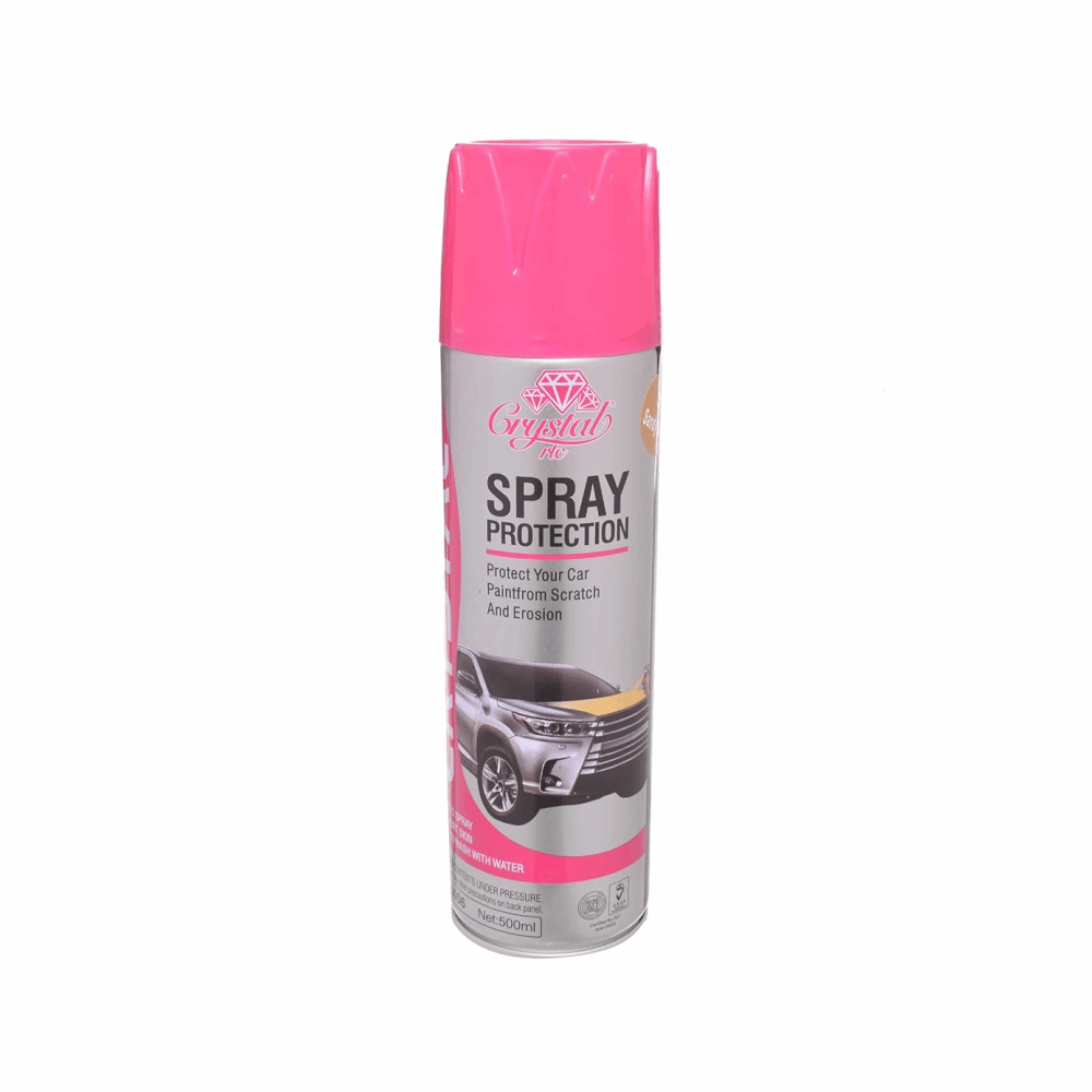 Crystal Scratch and Abrasion Protection Paint for Car Surfaces Dust and Desert Atmosphere